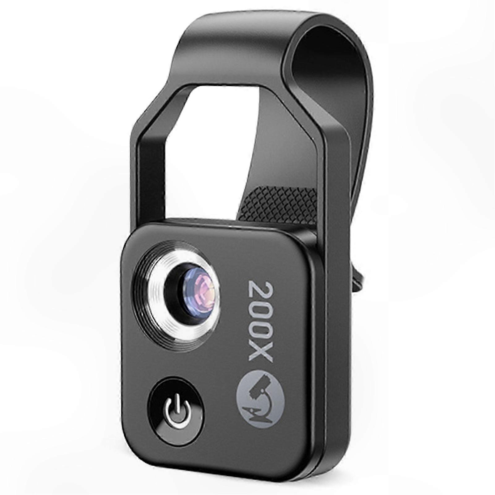 200x Portable Microscope Lens for  and Android Devices
