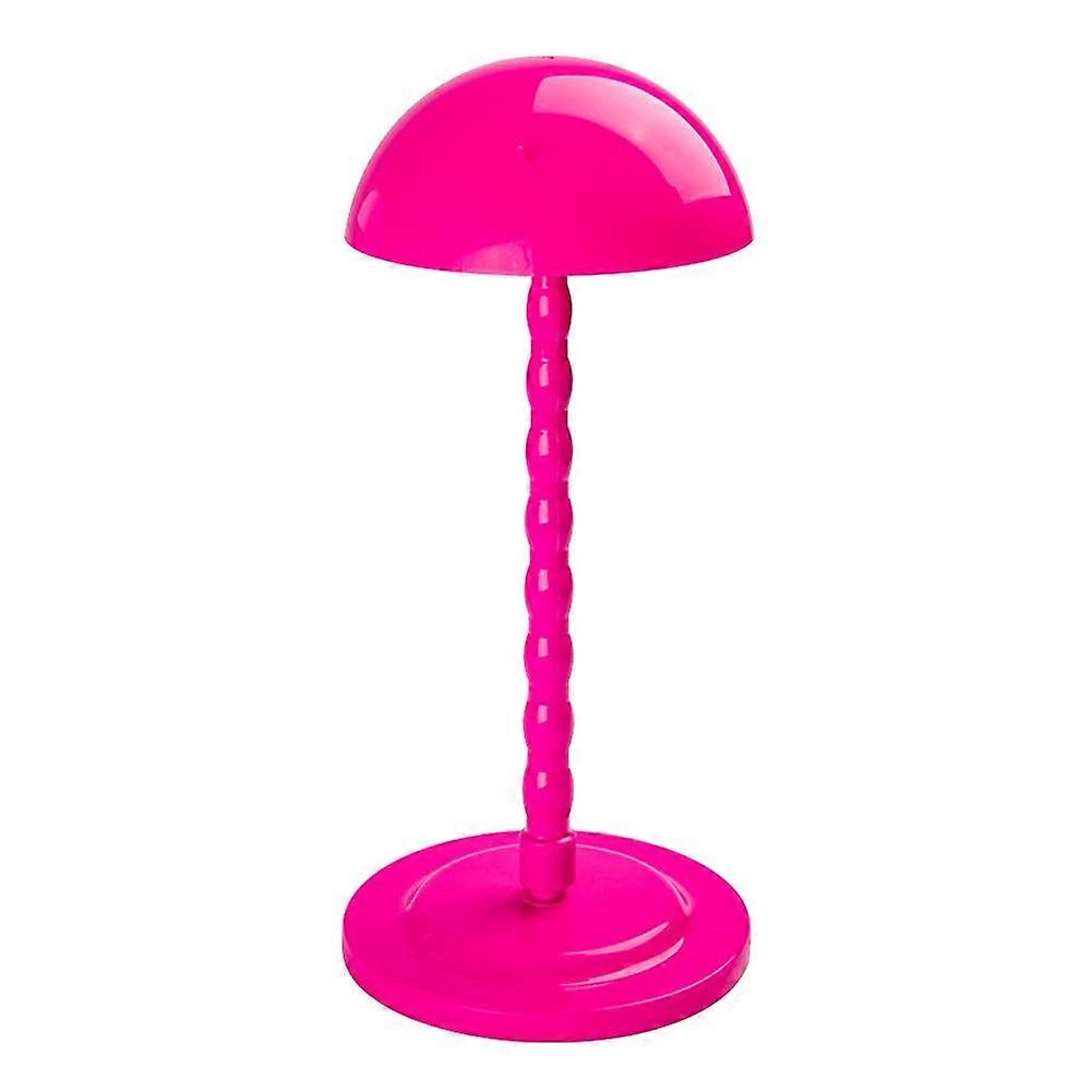 Wig Stand Pink Mannequin Head Holder for Salon Display and Styling Keeps Wig Shape Secure