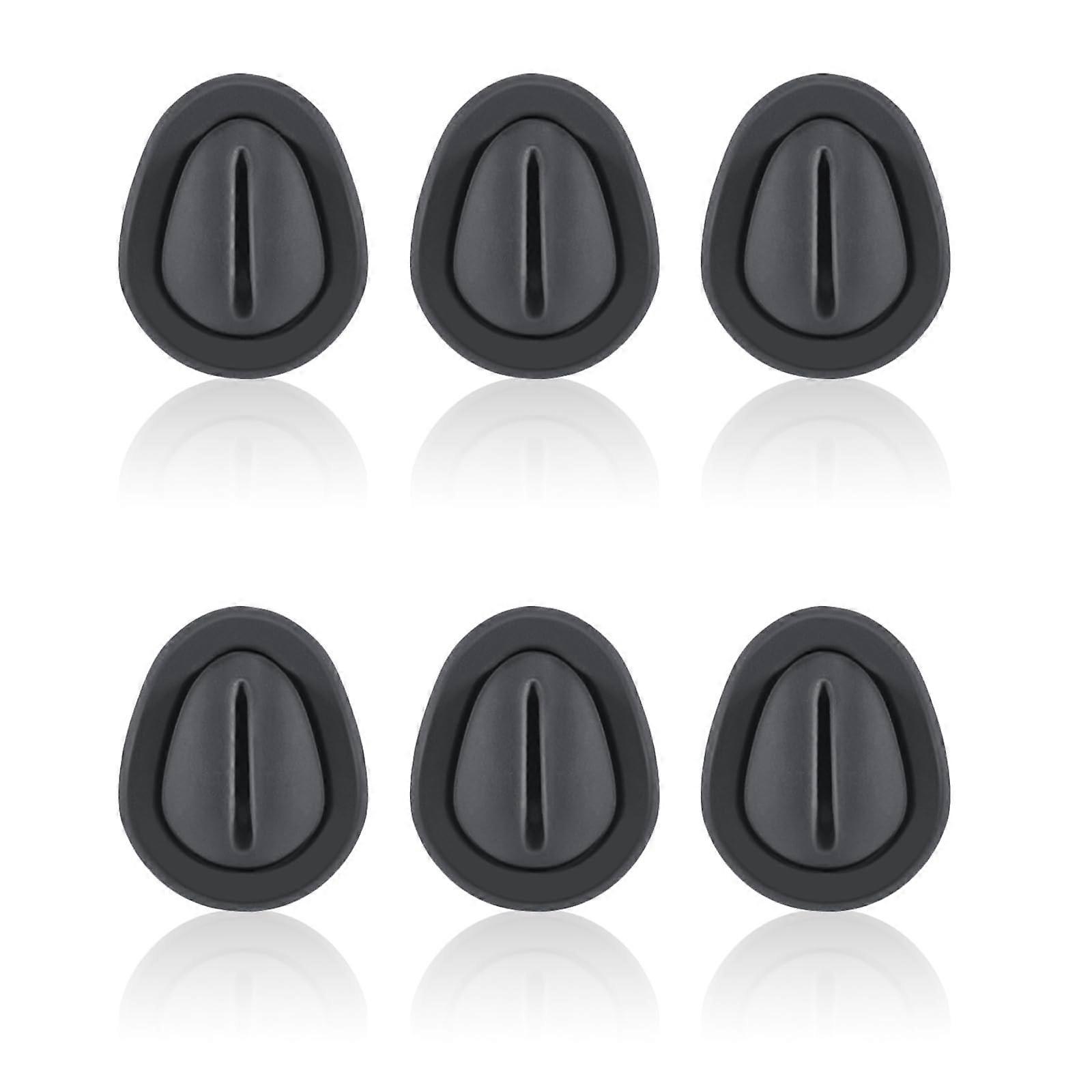 6PCS Silicone Car Cup Holder Insert, NonSlip ShockAbsorbing SelfAdhesive Drink Stabilizer