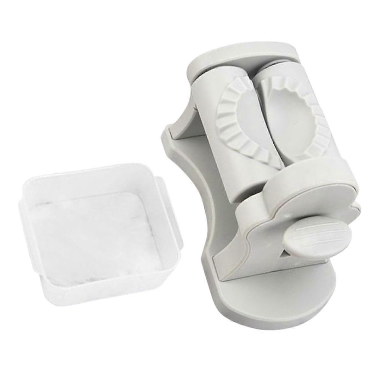 Automatic Dumpling Maker with Durable Skin Press for Easy Wrapping at Home and Restaurant