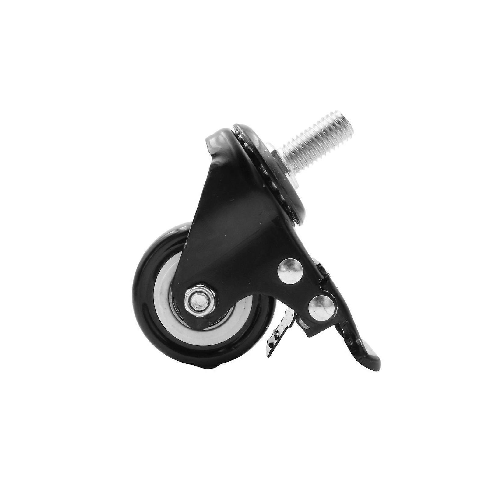 4 Pack Sewing Machine Caster Wheels Locking Swivel Caster Replacement Floor Safe Casters Perfect for Enhancing Mobility Multicolor