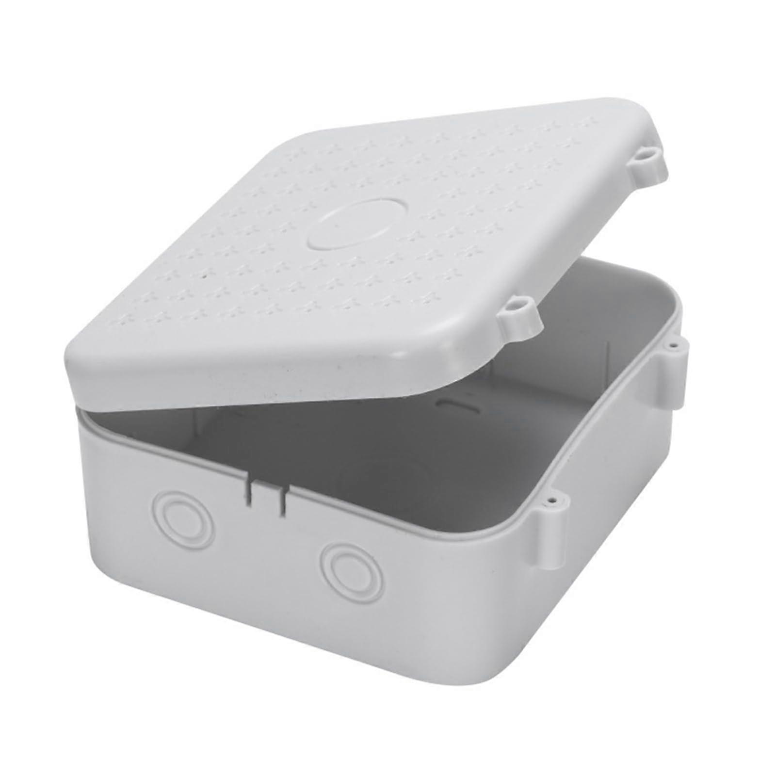 Outdoor Waterproof CCTV Junction Box for Solar Panel Cameras and Neat Security Cable Organization