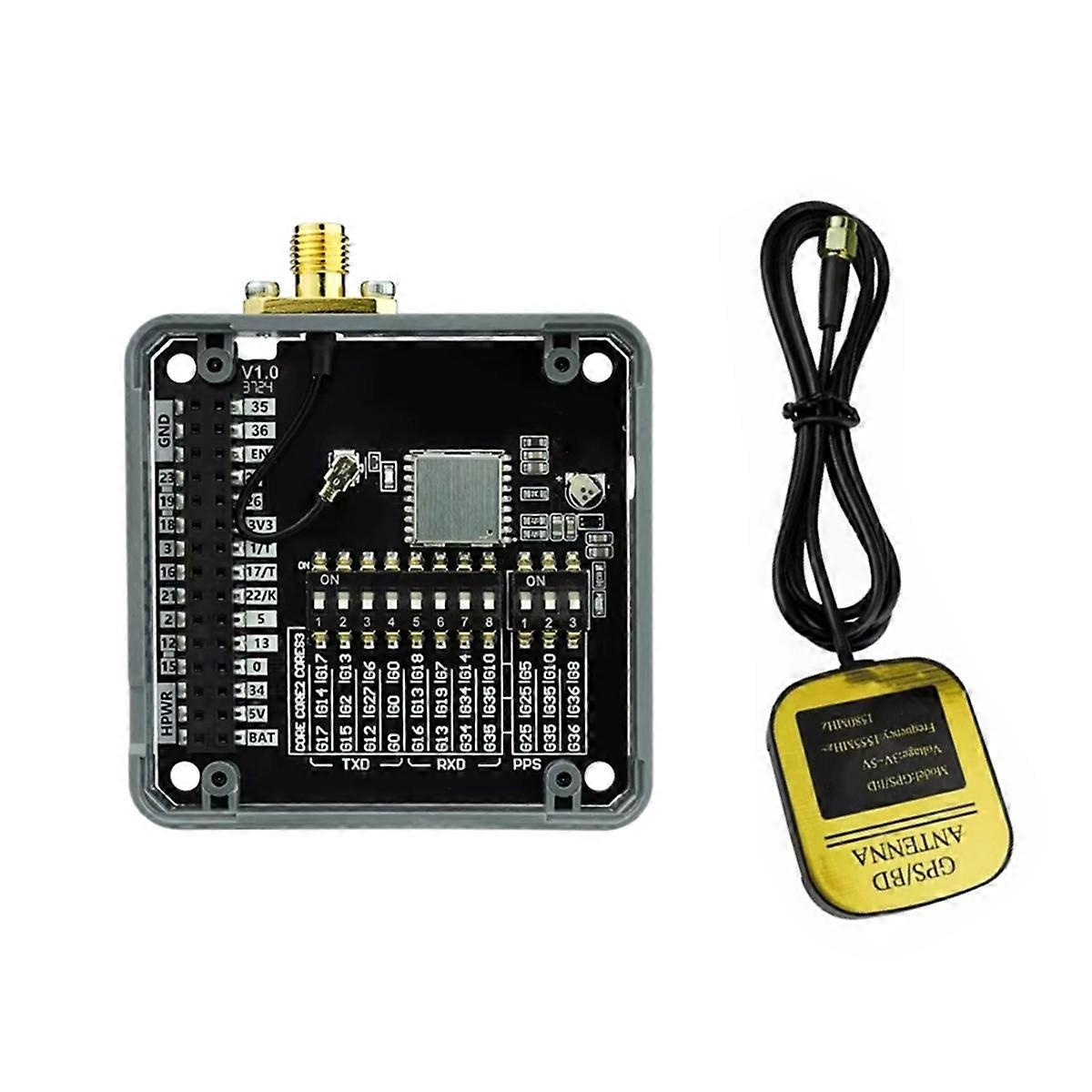 For GPS Module V2.0 with External Antenna AT6668 Multi-System GNSS Receiver for  -Precision Positioning