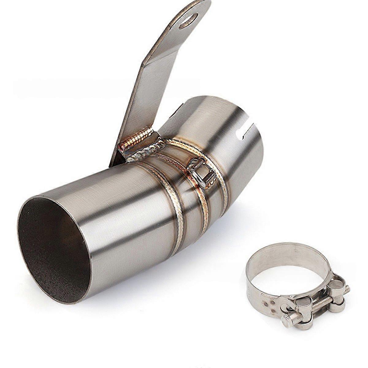 Motorcycle Stainless steel 60mm Mid Link Pipe