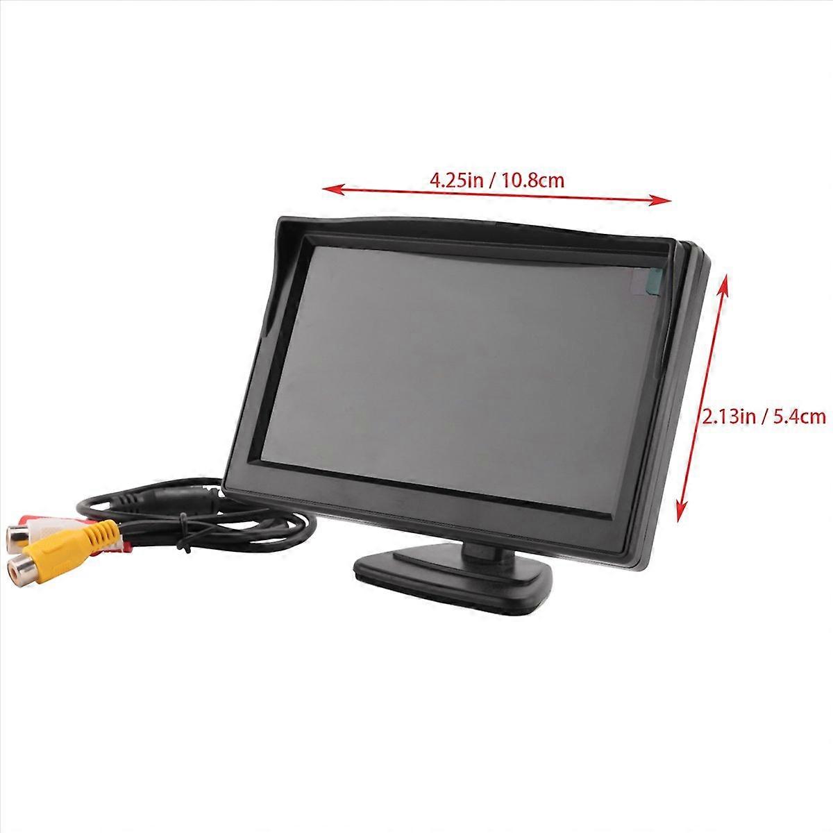 5 Inch 800X480 TFT LCD HD Screen Monitor with Dual Mounting Bracket for ...