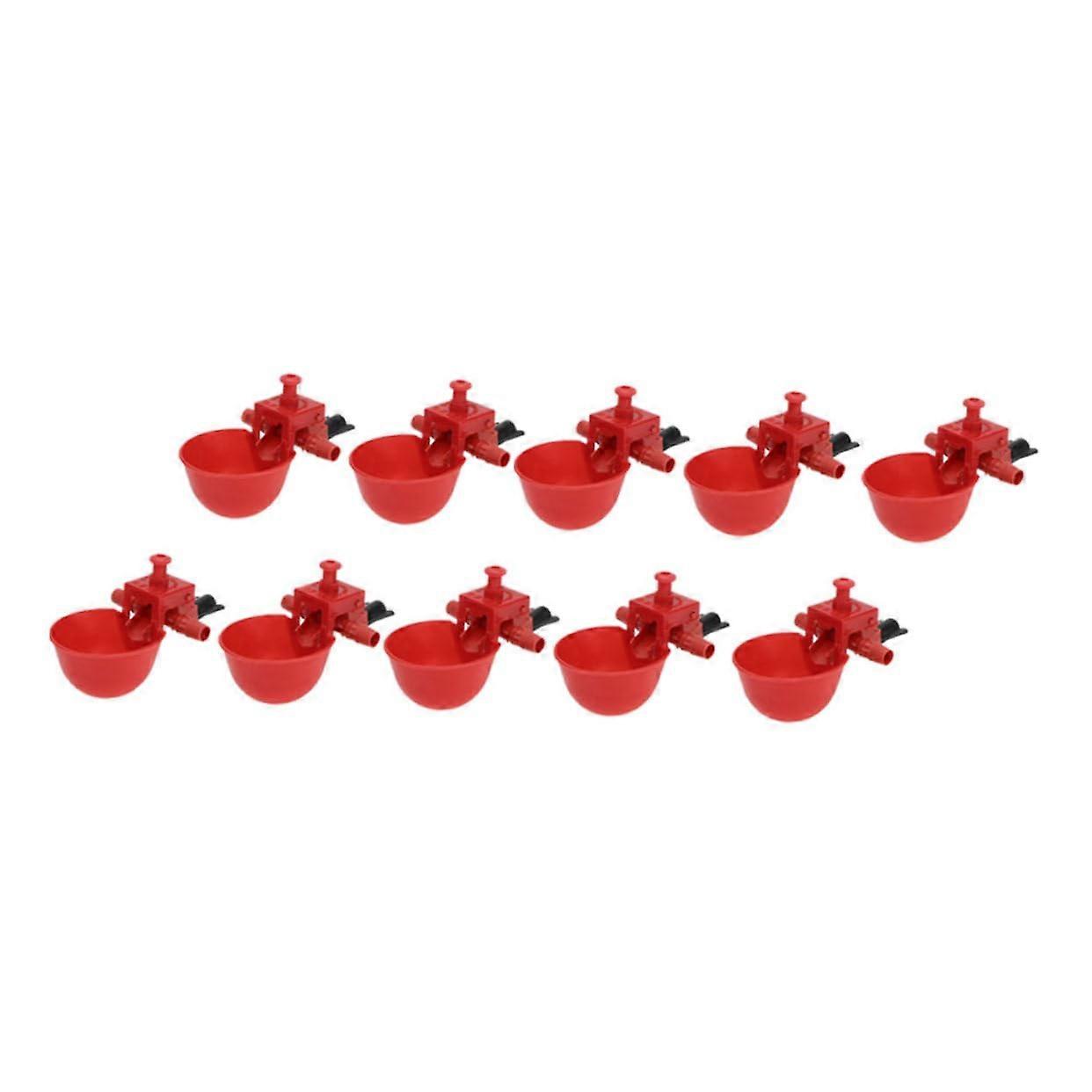 22pcs Automatic Poultry Waterer with Refill System for Chickens and Birds Farm Supply