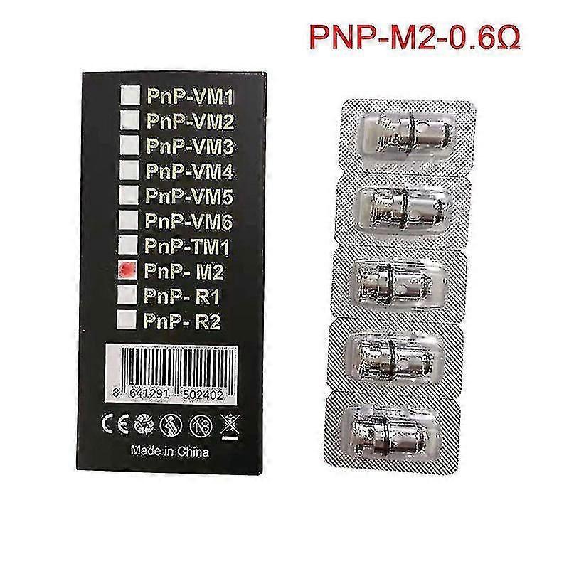 5pcs/box Voopoo Pnp Coil Vm1/vm3/vm5/r1/m2atomization Replacement Coreyj51-3
