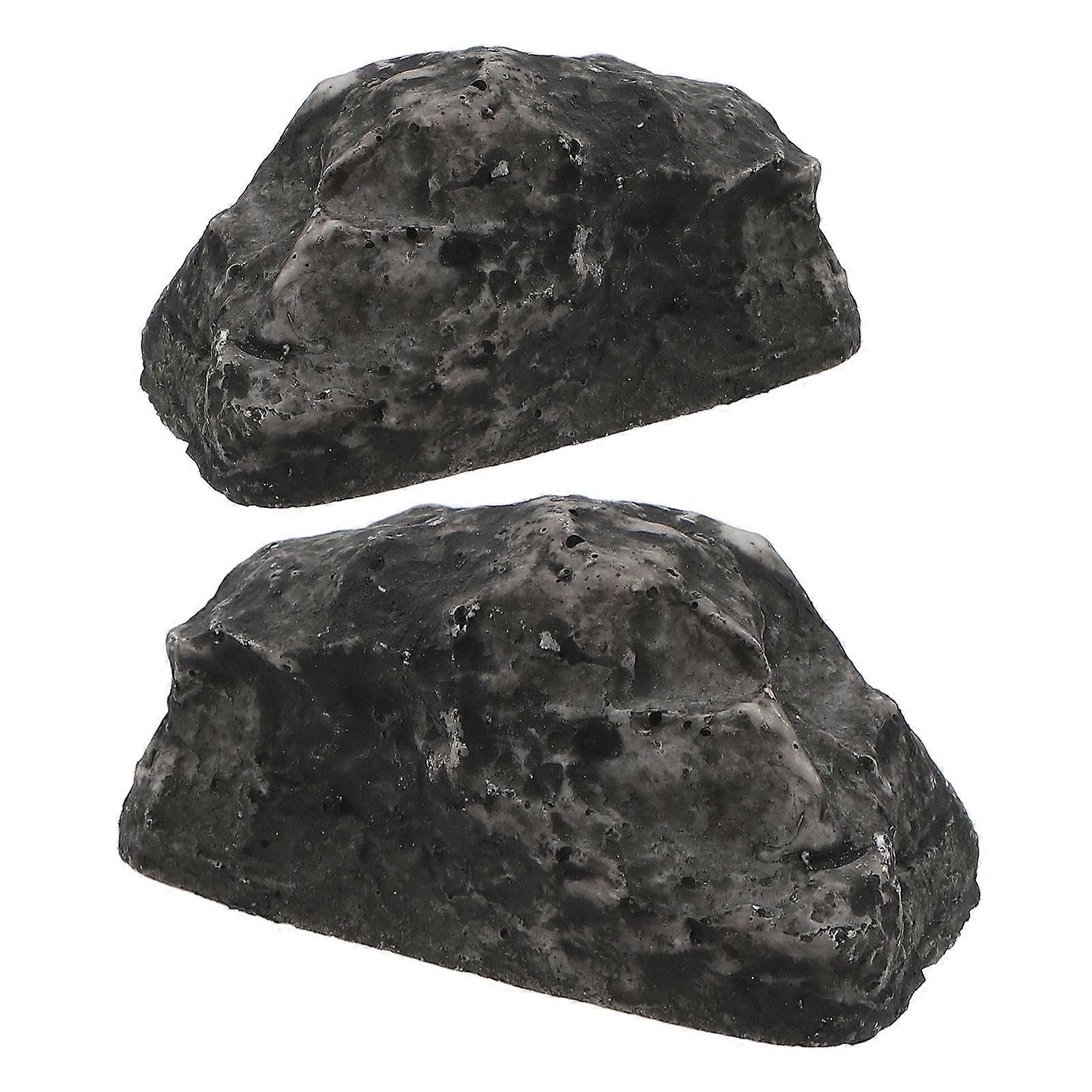 Stone Storage Case for Key Holding 4Pcs Resin Key Boxes with Stone Design