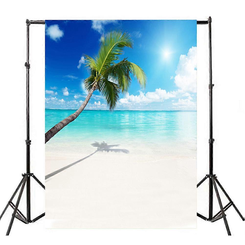 3D Background Cloth Beach Photo Studio Backdrop for Photographing 1 Piece
