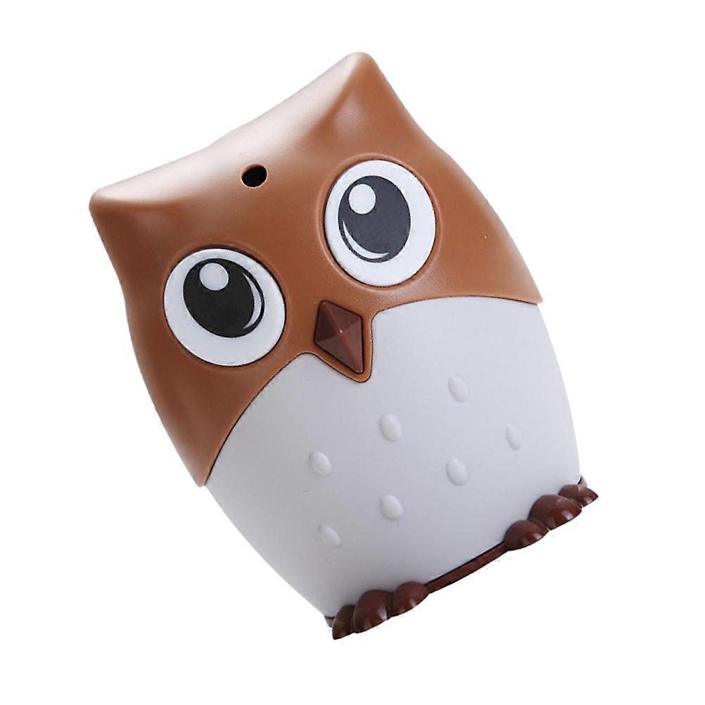 Toothpick Case Owl Design Plastic Material Protect Toothpicks For Restaurant Use 1Set