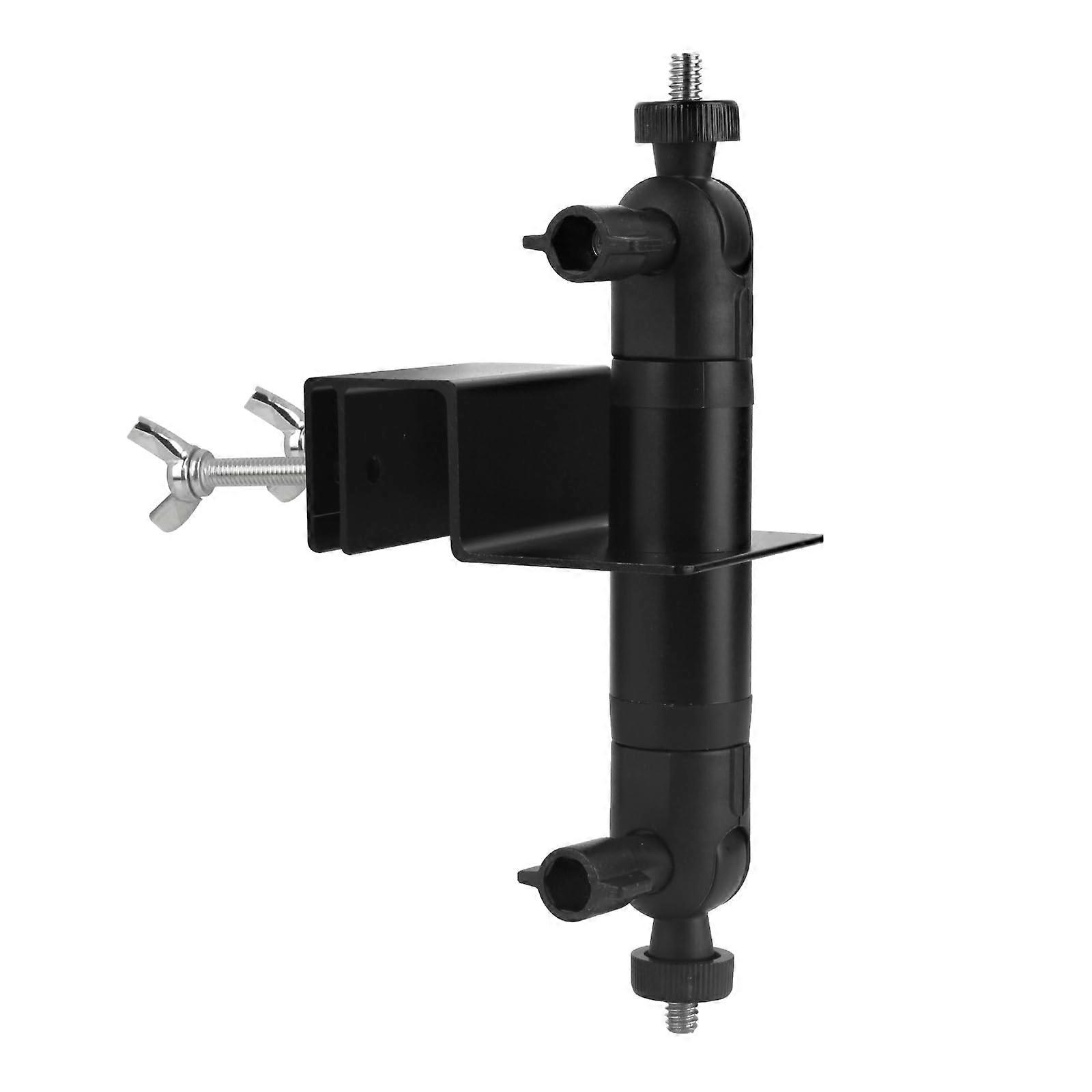 Universal Security Camera and Solar Panel Gutter Mount, 2 in 1 NoDrill Weatherproof Adjustable Bracket