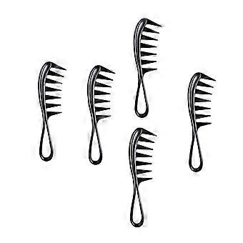 Wide Tooth Comb Set with Wide Teeth Design for All Hair Types, Lightweight Professional Barber Comb