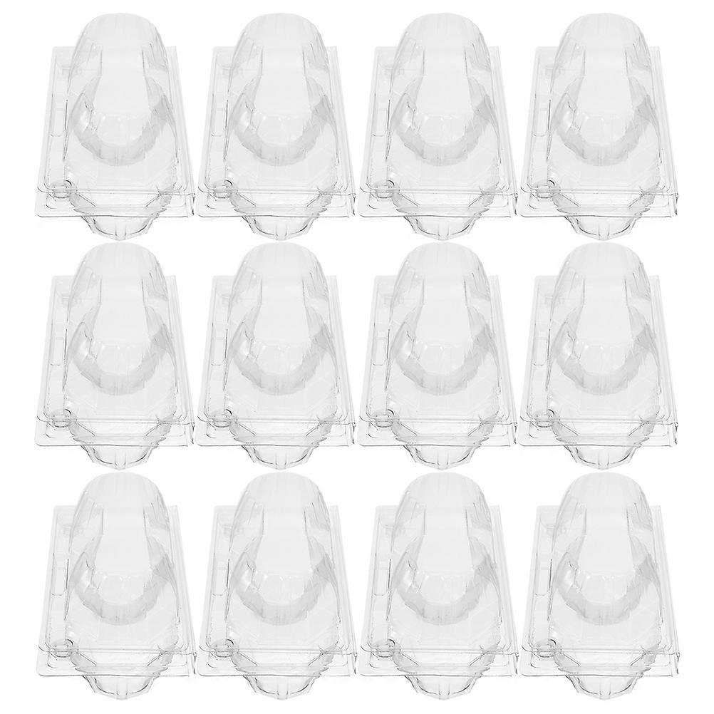 Egg Carrier Case Plastic Egg Tray Refrigerators Compact Egg Storage 100Pcs