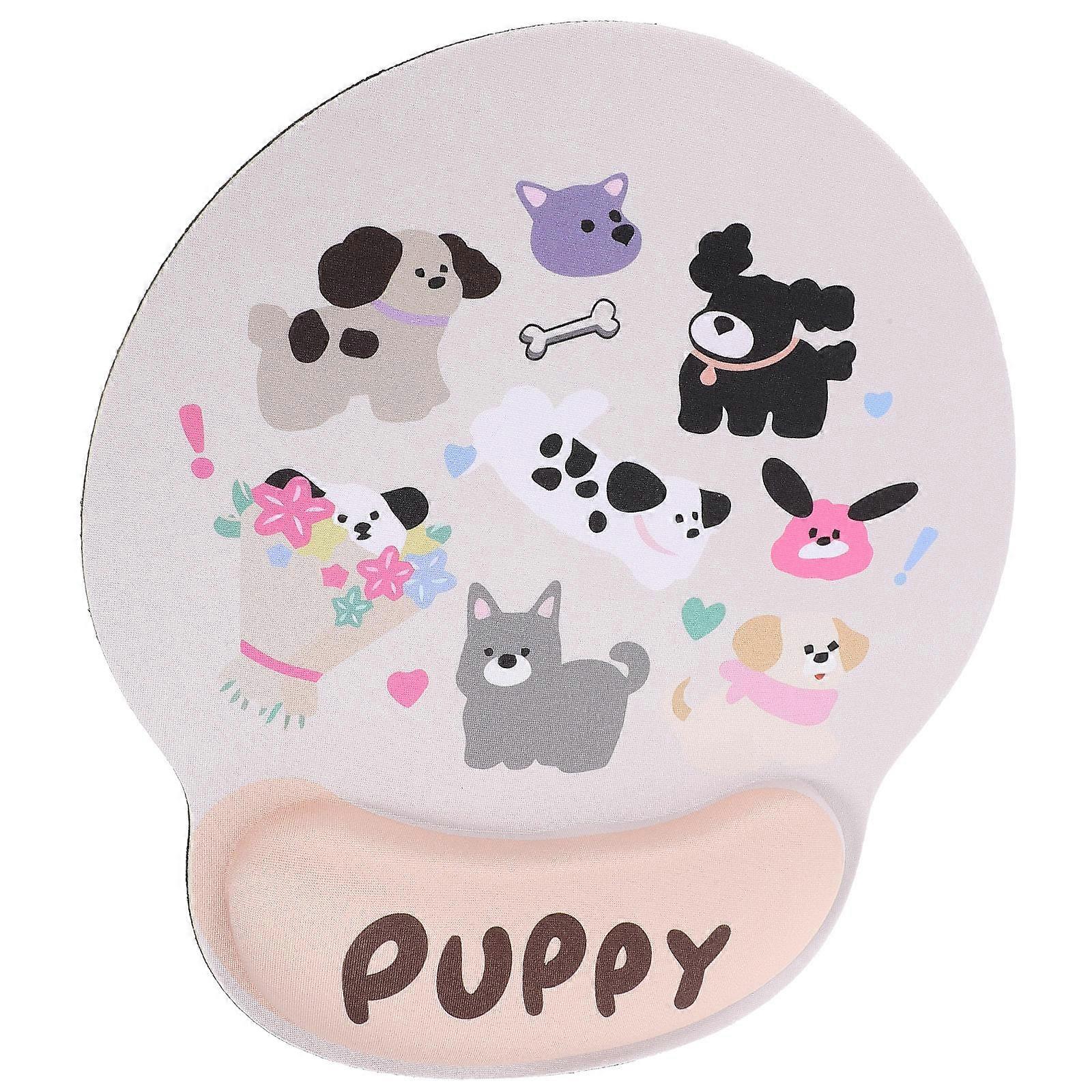 Cartoon Computer Mouse Wrist Rest with Comfortable Hand Support 4Pcs