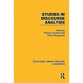 Études d'analyse du discours (Éditions Routledge Library : Linguistique)