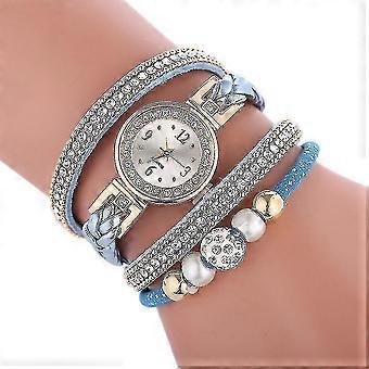 Orologio da donna moda bracciale rotondo oro argento oro oro rosa