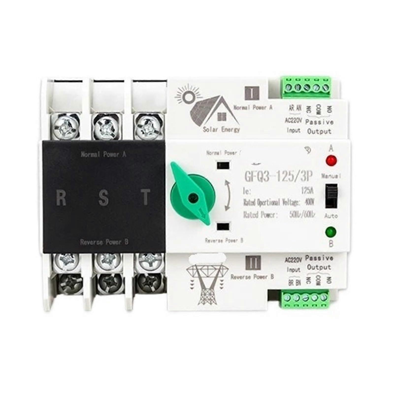 100A Solar PV Fuse with Color Code 4, Quick Visual Identification and PV Circuit Protection