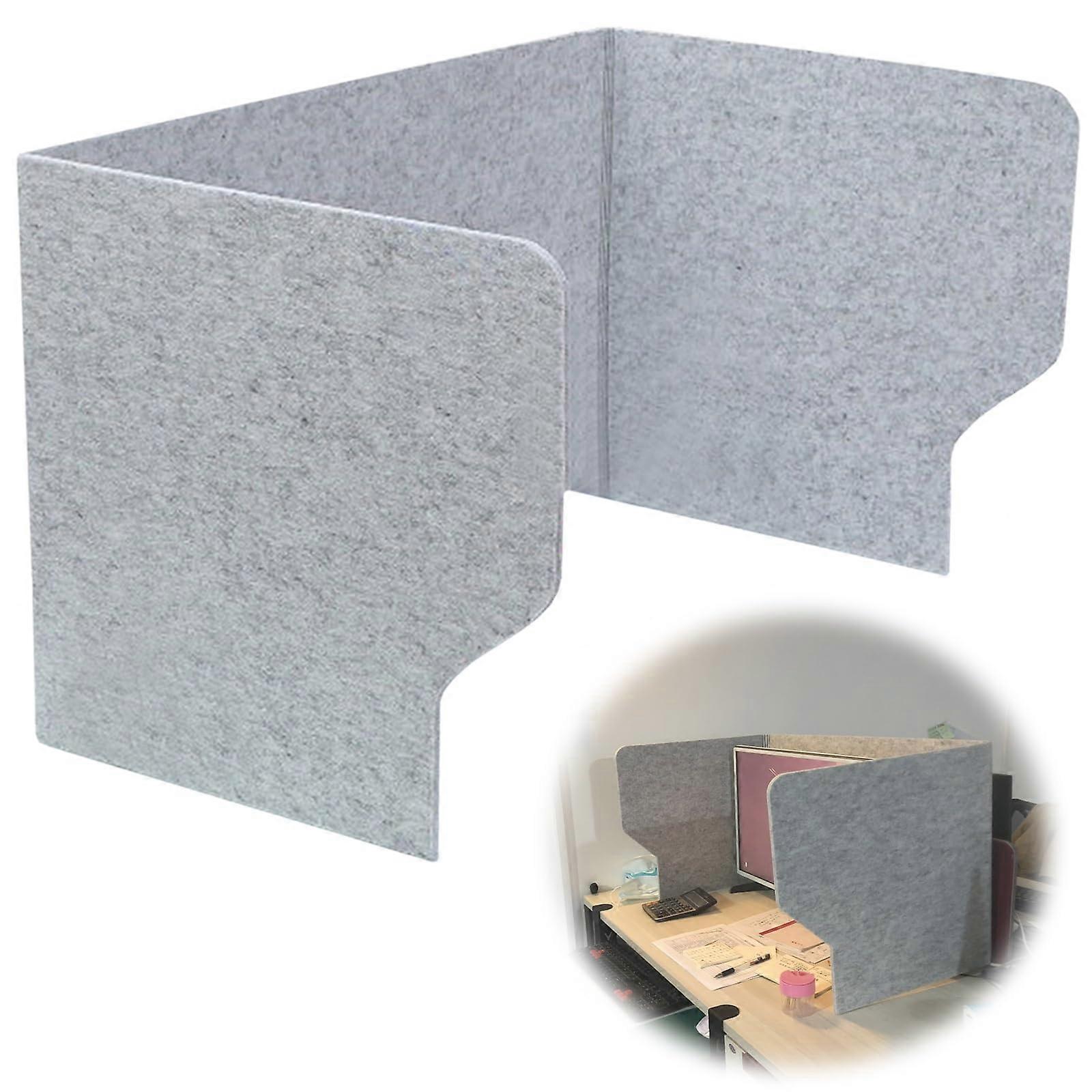 Classroom Privacy Screen 100cm Foldable 3Panel Desk Divider Partition for Office Study and Classroom