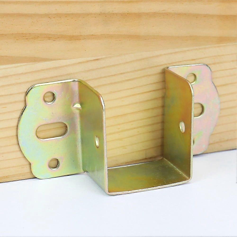 2X U Shaped Bed Connecting Connector Brackets Fixings Components Centre Support