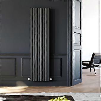 Hydronic Radiator 5025 Flat Tube, Double Layer, 8*2 Columns, 47.2*180*8.1cm, Low Carbon Steel