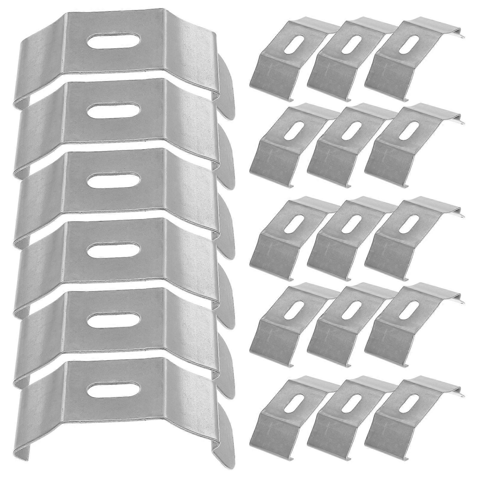 30pcs Vertical Blind Top Brackets Curtain Brackets Replacement Shutters Fixation Brackets