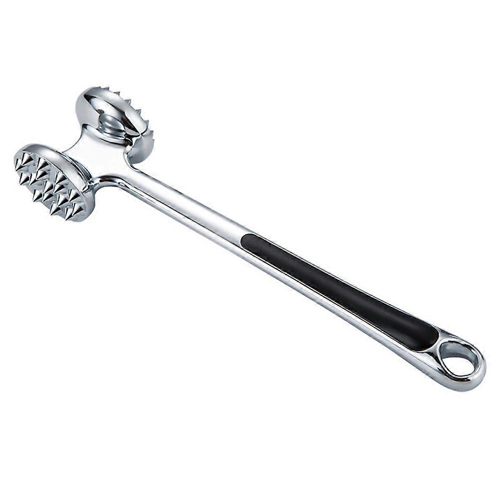 Bbq Meat Hammer Kitchen Tool for Tenderizing 3Pcs Silver Mallet