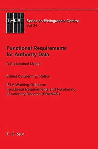 Functional Requirements for Authority Data A Conceptual Model