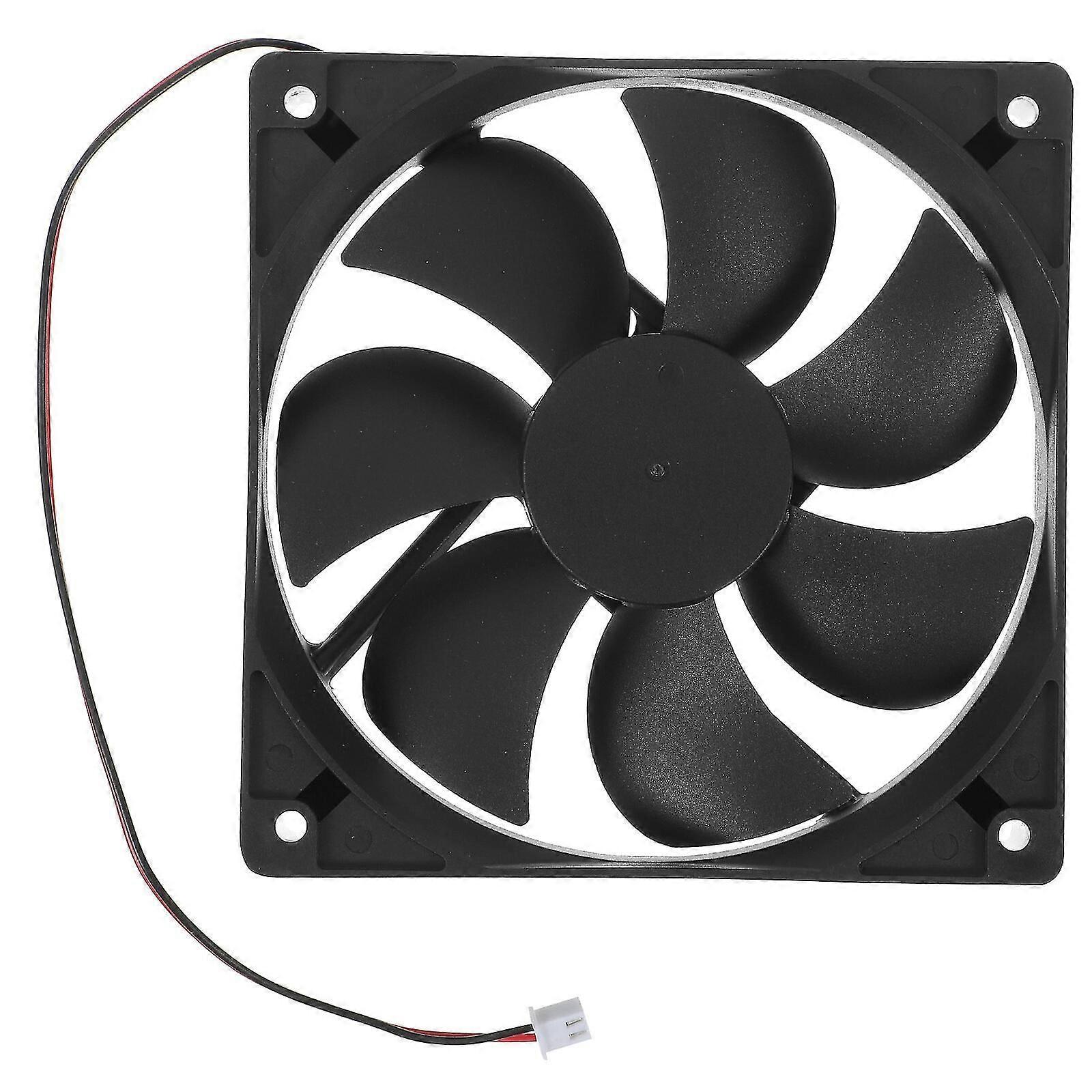 Computer Fan 12cm Computer Radiator 12v Electronic Brushless Dc Cooling Fan