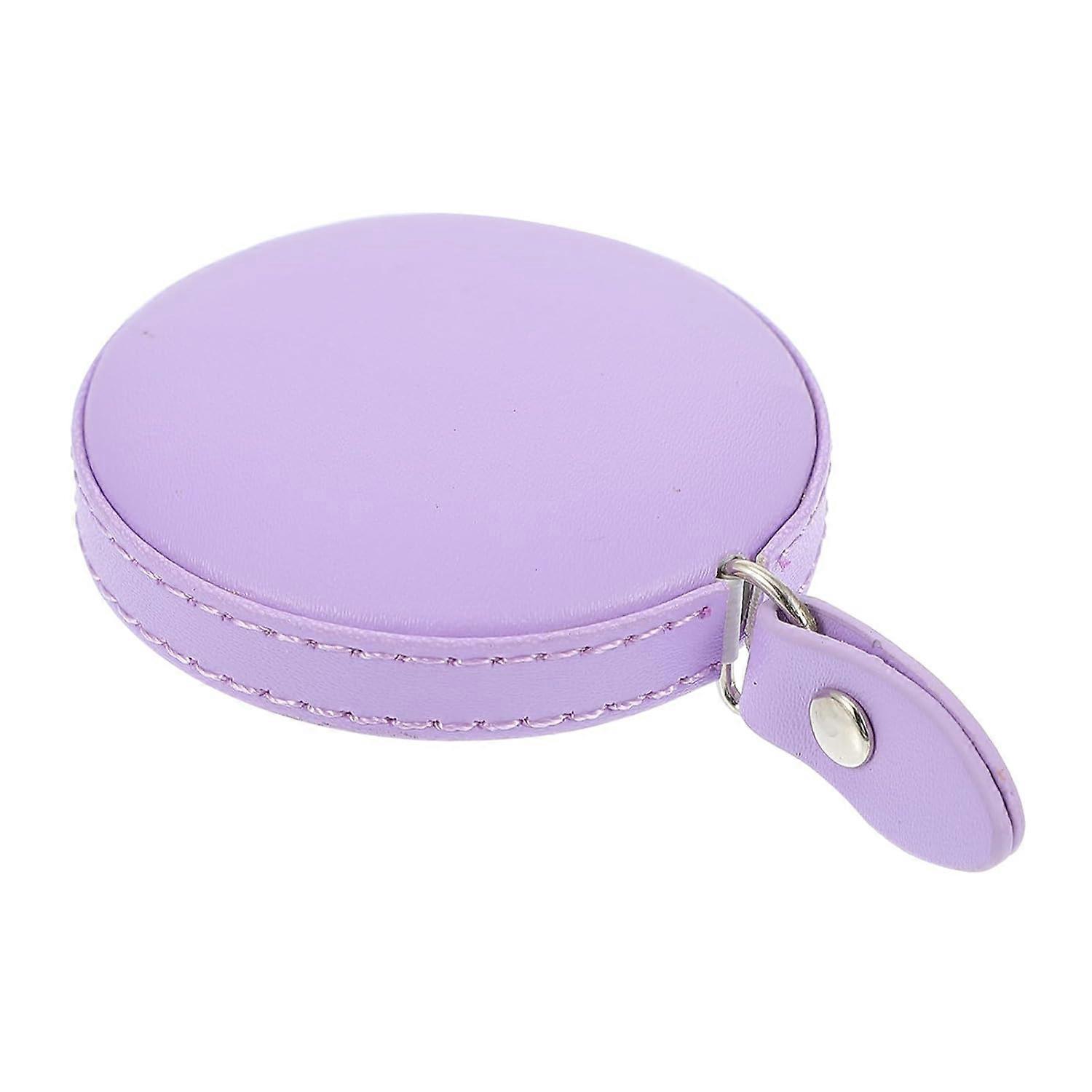 Soft and compact PU leather measuring tape, portable and practical, us