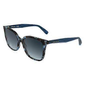 Solglasögon LONGCHAMP LO807S 438 AZURE HAVANNA 55/17/140 KVINNA