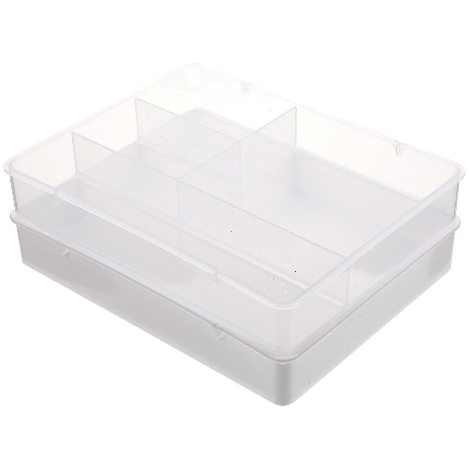 Household Drawer Organizer for Multi-Function Storage 2Pcs Assorted Color