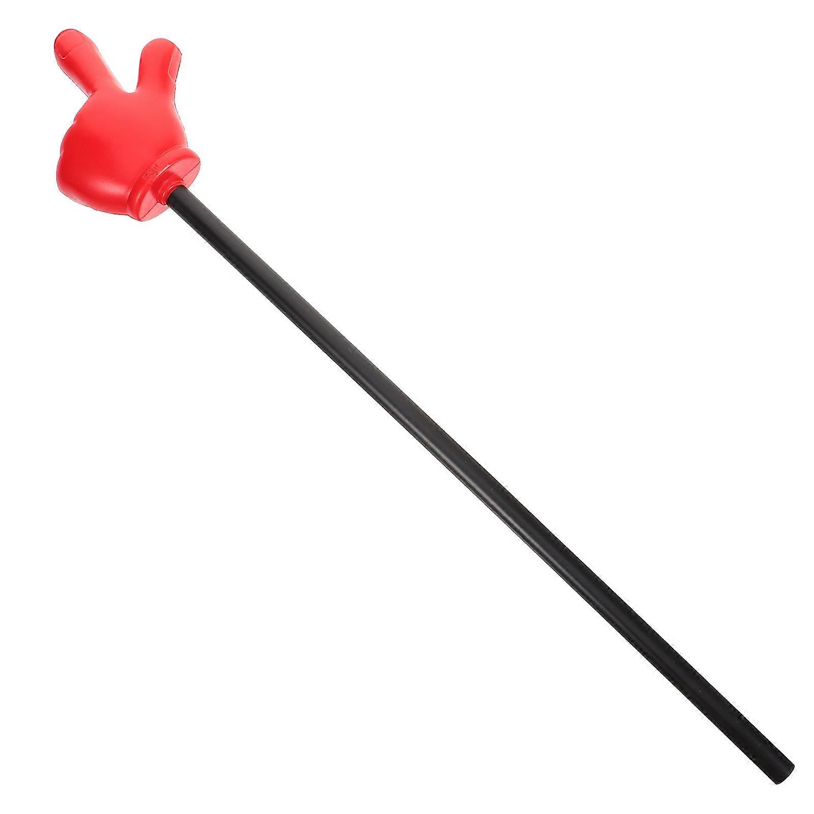 Hand Pointer Finger Stick Red for Party Use Game Activity Performance