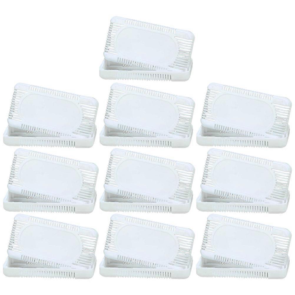 Household Fridge Deodorizer Box for Odor Absorbing 10Pcs White Boxes