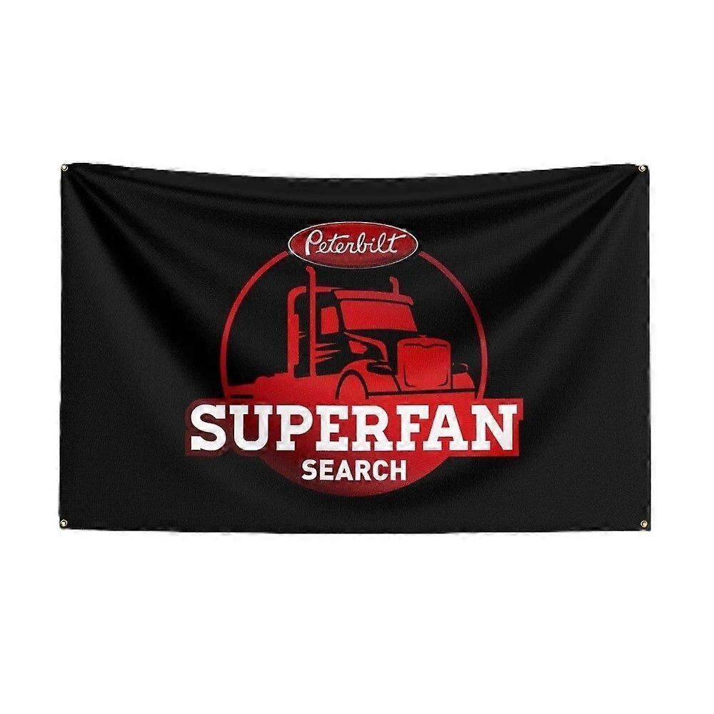 Peterbilt lastebil displayflaggbanner VQ0293