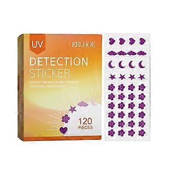 Eelhoe uv detection sticker summer outdoor sun-resistant facial skin isolation uv protection sticker - eelhoe uv detection sticker summer outdoor sun-