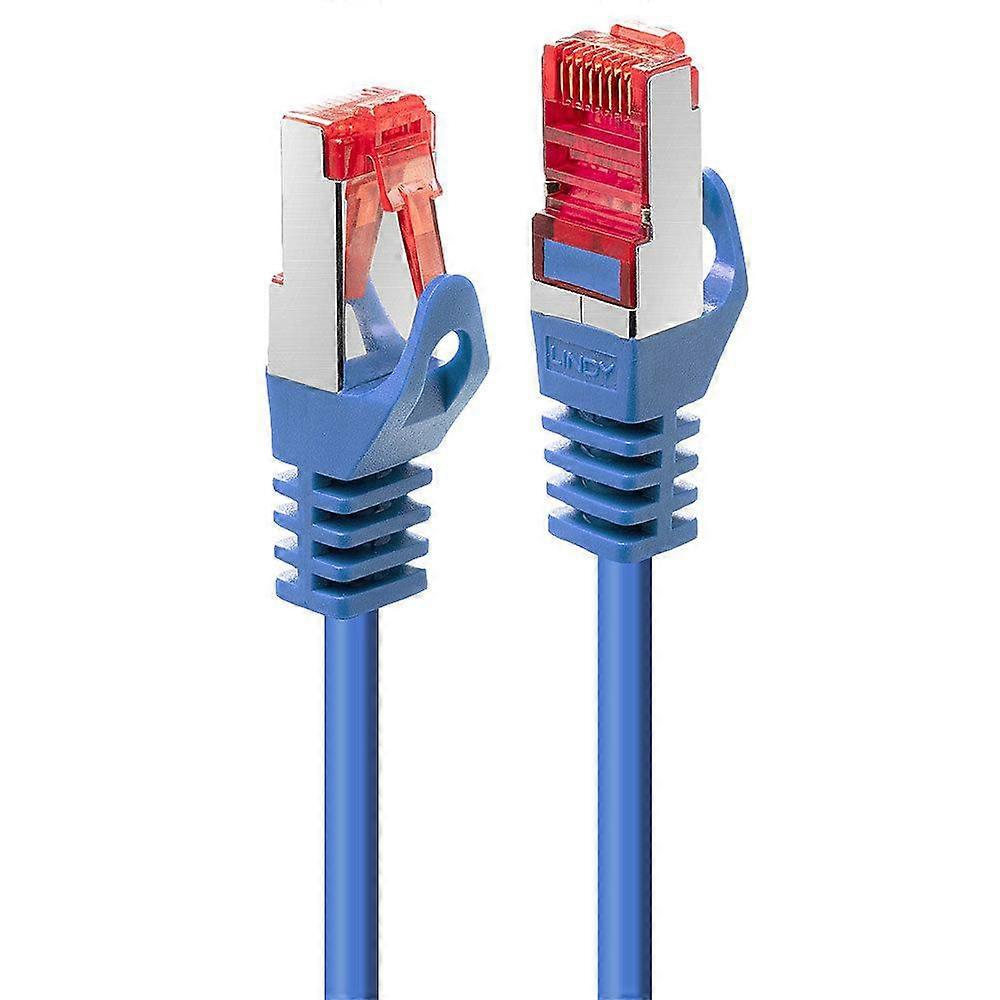Lindy 0.3m Cat.6 S/FTP Network Cable Blue