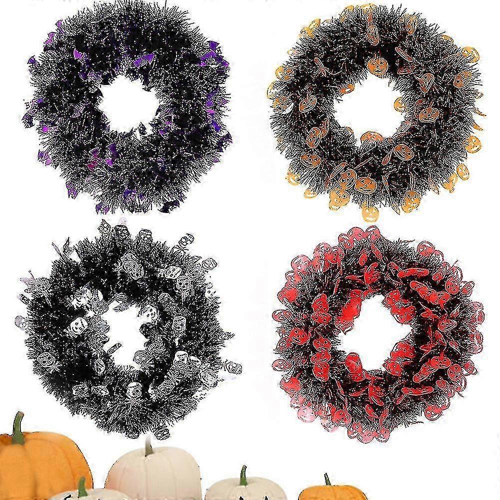 Simulation Halloween Wreath Pendant