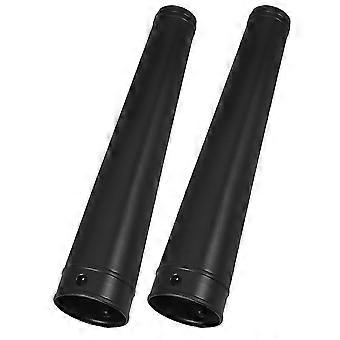 Blower Extension Tube compatible with Hair Dryers 2Pcs Plastic Nozzle Attachment
