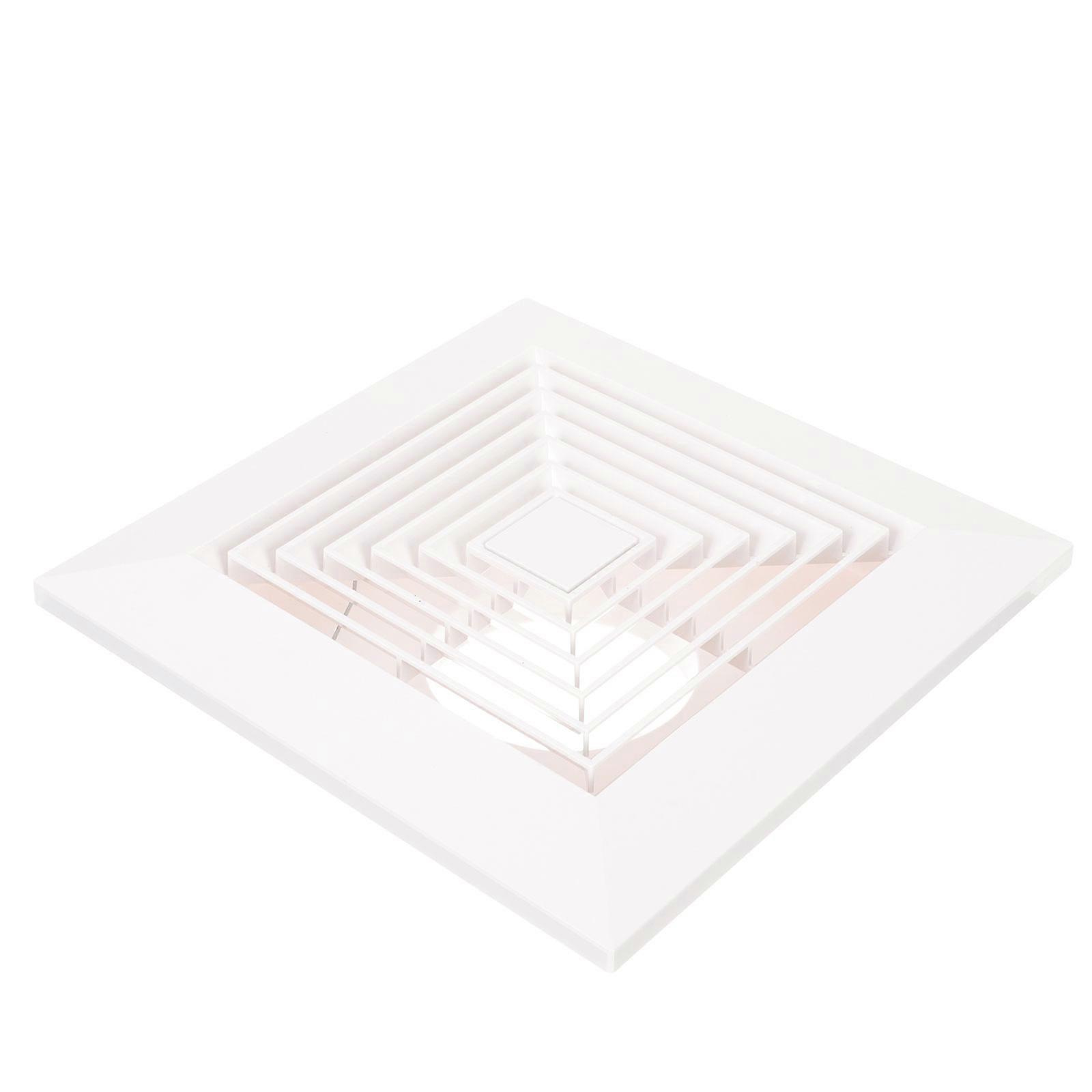 White Ceiling Register Square Air Vent Cover for Home Use