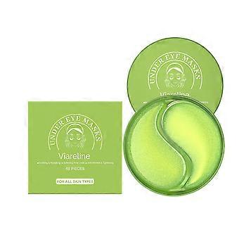 60 hydraterende oogmaskers met hyaluronzuur, milde, antislipformule voor een gladde en soepele huid rond de ogen.