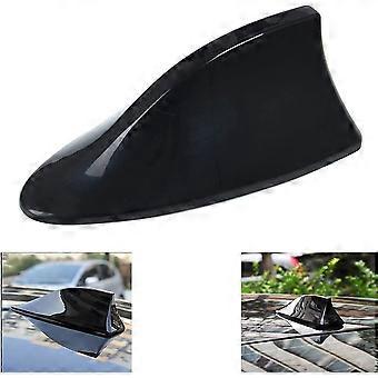 Shark Car Antenna, ABS Plastic Shark Fin Antenna Car Antenna Radio Function with Silicone Seal Ring for Most Cars