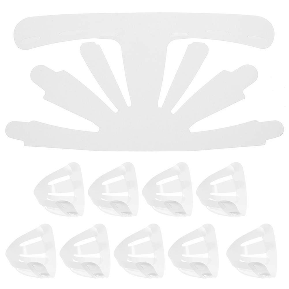 10pcs Baseball Cap Liner Inserts Baseball Hat Liner Cap Insert Holder Cap Support Lining