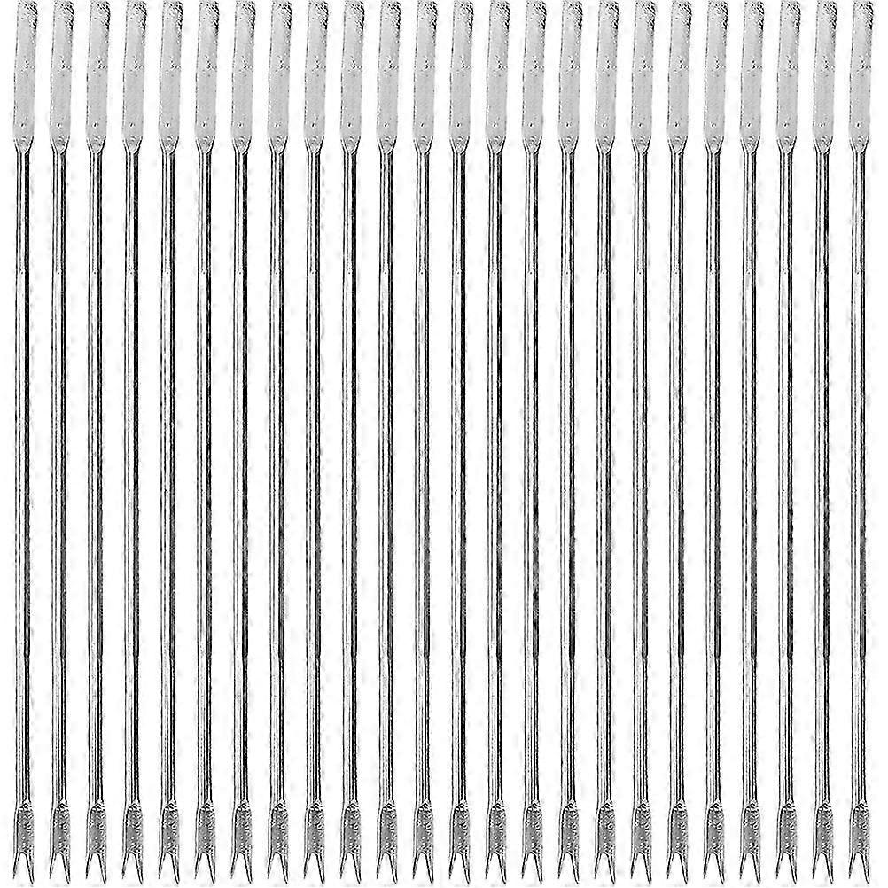 24pcs Multipurpose Walnut Needles Fruit Fork Practical Seafood Peeling Needle Tools
