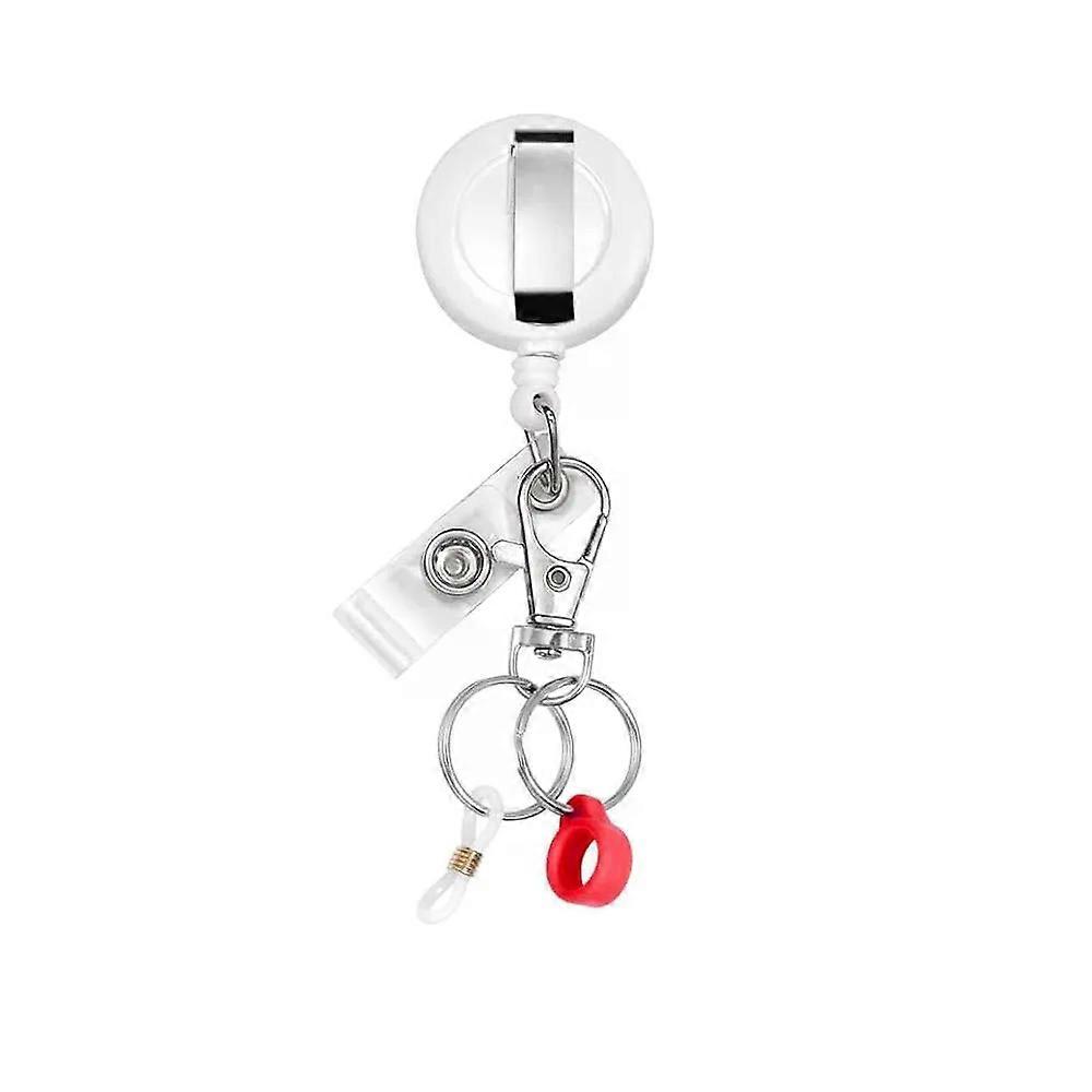 Retractable Pen Holders Multi-functional Universal Pen Clips Badge Holders Gift
