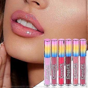 2026 CmaaDu Shimmer Lip Gloss D iamond Glitter Lip Tint Waterproof Long Lasting