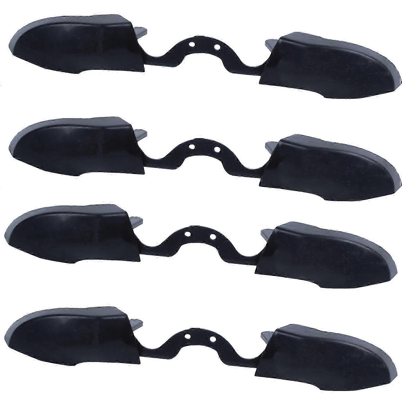 Replacement Bumper and Trigger Buttons for Controller, Black, 4X Set