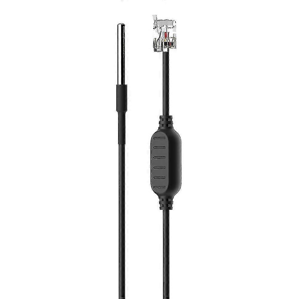 Temperature Sensor Waterproof Stainless Steel Probe Compatible with SONOFF WTS01