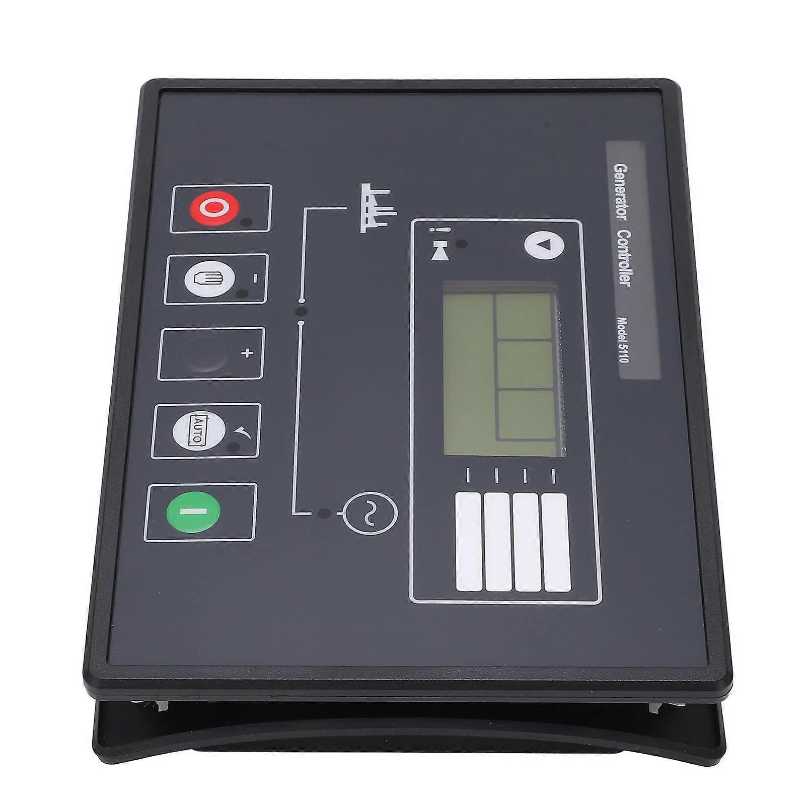 IP65 Waterproof Generator Controller with LCD Display, Automatic Engine Control Module for Outdoor Use