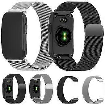 Bracelet de montre magnétique milanais en acier inoxydable pour bracelet connecté Garmin CIRQA