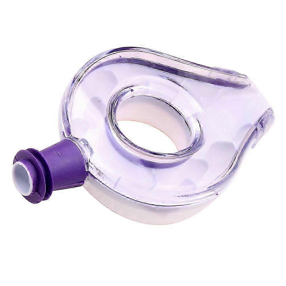 Handheld Wine Decanter Purple Plastic Quick Decanting Removable Design